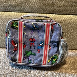 Pottery Barn Kids Avengers Lunch Bag - Gray and Red